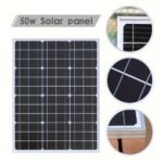 صفيحة شمسية بقوة 50w